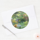 Wo sich drei Gärten treffen Runder Aufkleber (Umschlag)