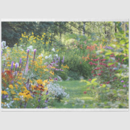 Wo sich drei Gärten treffen Seidenpapier