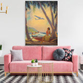 Wo sich Fortschritt und Romantik treffen Leinwanddruck (Insitu (Wohnzimmer))