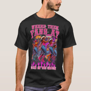 Wo sie an Booten auf den Cowgirls fliegen wir T-Shirt
