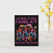 wo sie bei sonnigen Stiefeln auf dem Boden fliegen Karte (Gelbe Blume)