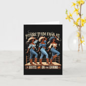 Wo sie bei Stiefeln auf dem Boden Funny Weste flie Karte (Gelbe Blume)