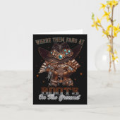 Wo sie bei Stiefeln auf der Kuhhhirte fliegen Karte (Gelbe Blume)