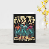 Wo sie bei Stiefeln auf der Kuhhhirte fliegen Karte (Gelbe Blume)