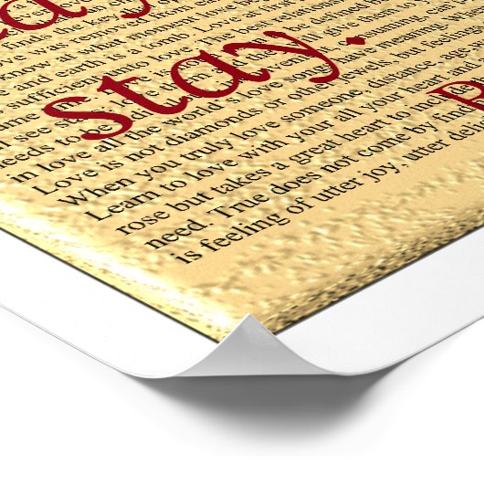 Wo Sie bleibe haben - Ruth 1:16 - Plakatdruck Poster (Ecke)