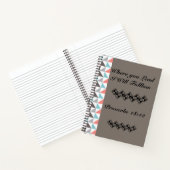 Wo Sie das SpiralNotebook führen Notizbuch (Innenseite)
