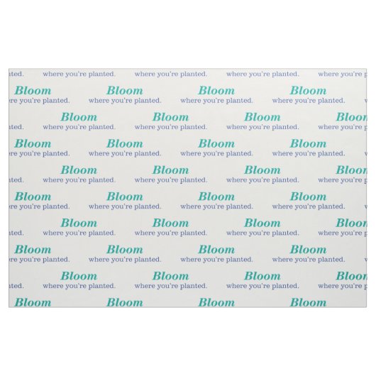 Wo Sie gepflanzt werden Stoff (Fat Quarter (45,7 x 55,9 cm))