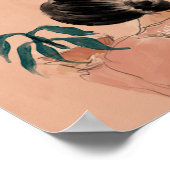 "Wo Sie sein sollen, werden Sie rechtzeitig sein." Poster (Ecke)