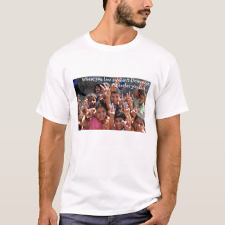 Wo Sie T - Shirt leben
