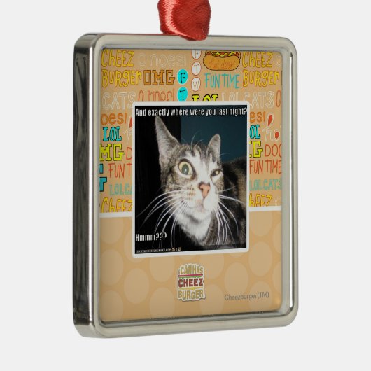 Wo Sie waren Silbernes Ornament (Rechts)