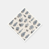 Wo sie zum Winter hingehören | Florent Bodart Serviette (Ecke)