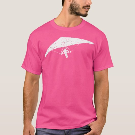 Wo Simple Hang Glider Hang Gliding Lover Air Sport T-Shirt (Vorderseite)