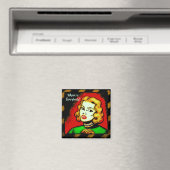 Wo sind alle? Retro Comic Magnet (In Situ (Geschirrspüler))