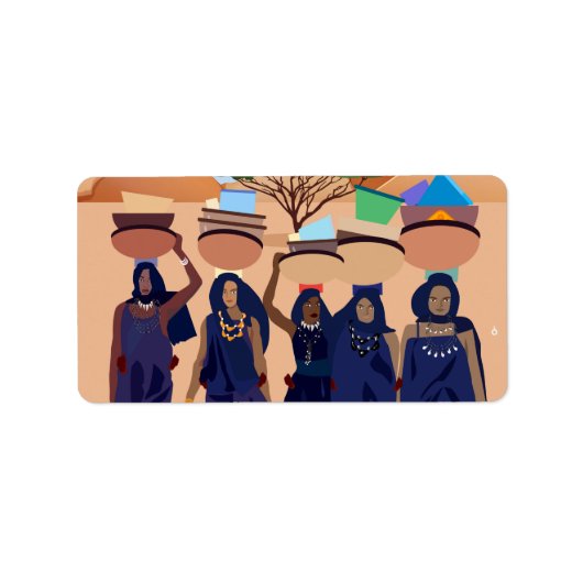 Wo sind die Babys? Adressaufkleber (Vorne)