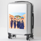 Wo sind die Babys? Aufkleber (Koffer)