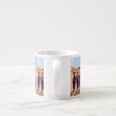 Wo sind die Babys? Espressotasse (Rückseite)