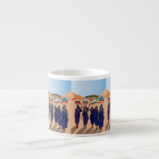 Wo sind die Babys? Espressotasse (Vorderseite)