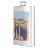 Wo sind die Babys? Flachmann (Links)