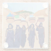 Wo sind die Babys? Glasuntersetzer (Rückseite)