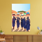 Wo sind die Babys? Leinwanddruck (Insitu (Wohnzimmer))