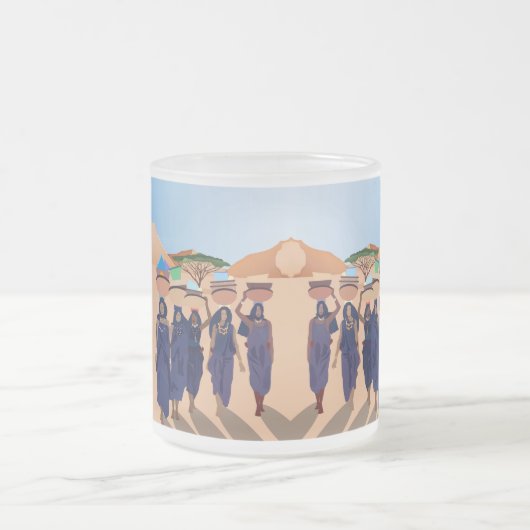 Wo sind die Babys? Mattglastasse (Mittel)