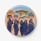 Wo sind die Babys? Pappteller (Vorderseite)