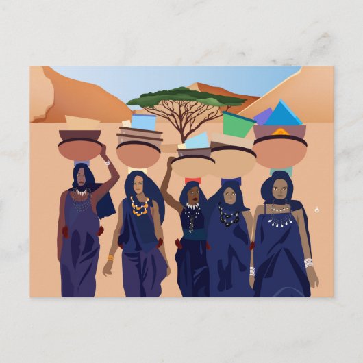 Wo sind die Babys? Postkarte (Vorderseite)