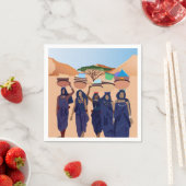 Wo sind die Babys? Serviette (Beispiel)