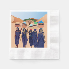 Wo sind die Babys? Serviette