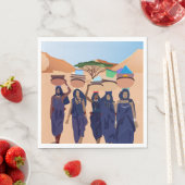 Wo sind die Babys? Serviette (Beispiel)