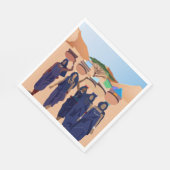 Wo sind die Babys? Serviette (Ecke)