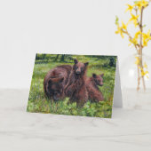 "Wo sind Goldilocks?" Karte (Gelbe Blume)