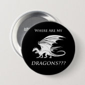 Wo sind meine Drachen??? Button (Vorne & Hinten)