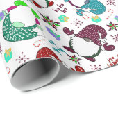 Wo sind meine Gnome? Kleines Urlaubspapier Geschenkpapier (Rolleneckpunkt)