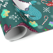 Wo sind meine Gnome? Wintergreen Christmas Gnome Geschenkpapier (Rolleneckpunkt)