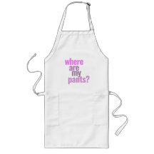 Wo sind meine Hosen? Funny Apron