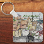 Wo sind meine Schlüssel? Got Schlüsselanhänger (Vorderseite)