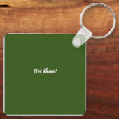 Wo sind meine Schlüssel? Got Schlüsselanhänger (Rückseite)