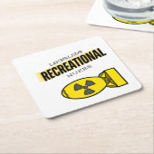 Wo sind meine verfassungskonforme Nacken? Rechteckiger Pappuntersetzer (angewinkelt)