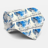 Wo sind wir durch Wind Winded? (Wind-Power) Krawatte (Gerollt)