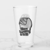 Wo Slapshots ins Die werden (Hockey) Glas (Rückseite)