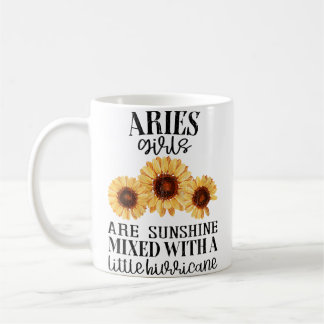 Wo Sonnenblume Sonnenschein Widder Lustiges Sternz Kaffeetasse