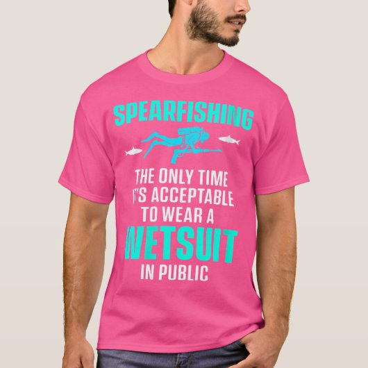 Wo Spearfish nur Zeit akzeptabel, um Wetsu zu trag T-Shirt (Vorderseite)