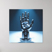 „Wo Stahl den Geist umarmt“ Leinwanddruck (Vorderseite)