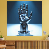 „Wo Stahl den Geist umarmt“ Leinwanddruck (Insitu (Wohnzimmer))