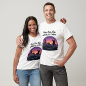 Wo Sterne ausrichten - Big City Romantic Skyline T-Shirt (Unisex)