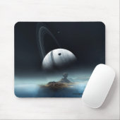 Wo still, flüstert Wasser - Mousepad (Mit Mouse)