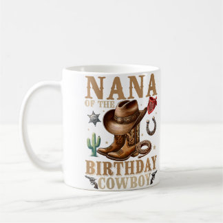 Wo Süße Nana des Geburtstags-Cowboy-Western-Rodeos Kaffeetasse