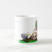 Wo tat, setzte ich mein Glück Kaffeetasse (Mittel)