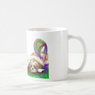 Wo tat, setzte ich mein Glück Kaffeetasse